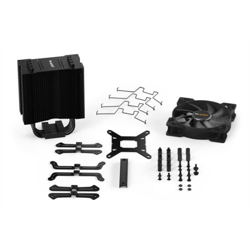 BE QUIET! CPU hűtő Pure Rock 2, Univerzális Fekete