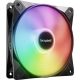 Be Quiet! Cooler 12cm - LIGHT WINGS LX 120mm PWM (RGB, 1600rpm, 25,5dB, fekete)
