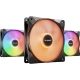 Be Quiet! Cooler 12cm - LIGHT WINGS LX 120mm PWM high-speed Triple-Pack (RGB, 2100rpm, 30,9dB, fekete)