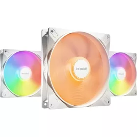   Be Quiet! Cooler 14cm - LIGHT WINGS LX 140mm PWM White Triple-Pack (RGB, 1200rpm, 22,9dB, fehér)