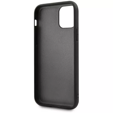 BMW iPhone 11 Pro sima kék kemény műbőrtok