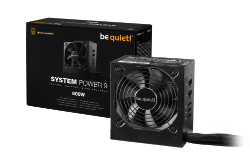 BE QUIET! 600W SYSTEM POWER 9cm 80+ Bronze Fekete tápegység