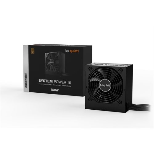 Be Quiet! Tápegység 750W - SYSTEM POWER 10 (80+ Bronze, feke