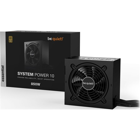 BE QUIET! Tápegység System Power 10 850W, 12cm, 80+ Bronze,