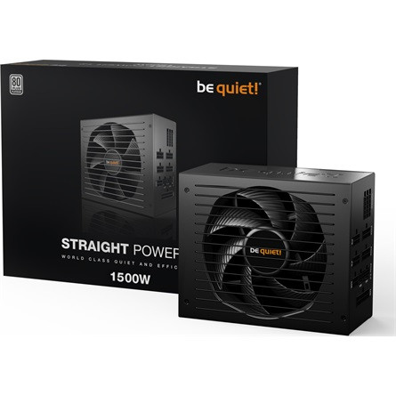 BE QUIET! Tápegység Straight Power 12 1500W, 13.5cm, 80+ Tit