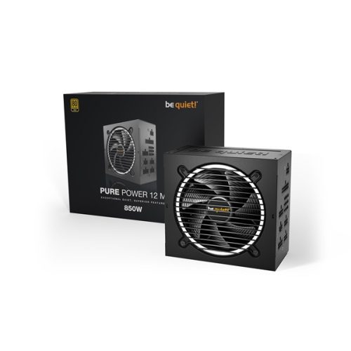 Be Quiet! Tápegység 850W - PURE POWER 12 M (80+ Gold, ATX3.0