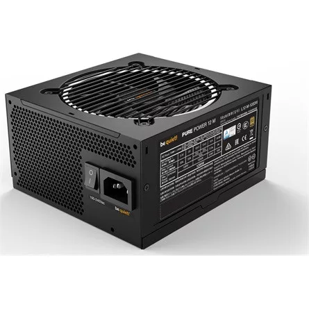 Be Quiet! Tápegység 1200W - PURE POWER 12 M (80+ Gold, ATX3.0, fekete)