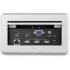 StarTech Conference Table Connectivity Box HDMI Displayport VGA -> HDMI F/F adapter szett ezüst-fekete