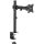 LogiLink Monitor desk mount, tilt -45/+45, swivel 180, level adjustment 360, 13–27“, max. 8 kg