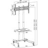 LogiLink TV stand cart, adjustable TV height, 37–70", max. 40 kg