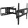 LogiLink TV wall mount, tilt -20/+10, swivel -90/90, level adjustment -3/+3, 37–70“, max 50 kg