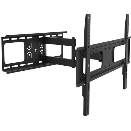 LogiLink TV wall mount, tilt -20/+10, swivel -90/90, level adjustment -3/+3, 37–70“, max 50 kg