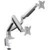 LogiLink Dual alumium monitor desk mount, tilt -90/+90, swivel -90/+90, level adjustment -90/+90