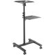 Logilink Steel Adjustable Projector & Laptop Trolley