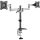 Logilink Dual Monitor Desk mount, 13"-27", arm 342mm, aluminum