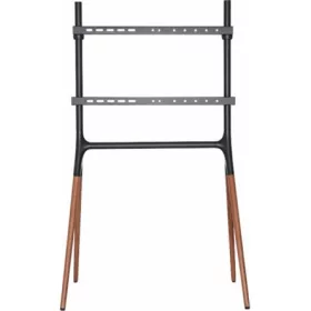   Logilink TV Floor stand, 4 walnutwood legs, 49"-70"