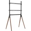 Logilink TV Floor stand, 4 walnutwood legs, 49"-70"