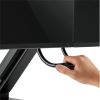 Delock Logilink Dual Monitor mount, 17"-27", steel, space-saving