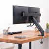 Delock Logilink Dual Monitor mount, 17"-27", steel, space-saving