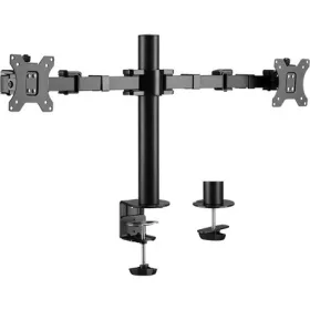   Delock Logilink Dual Monitor mount, 17"-32", steel, 360° VESA plate, arm length: 380mm