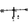 Delock Logilink Triple Monitor mount, 17"-27", steel, 360° VESA plate, arm length: 640mm