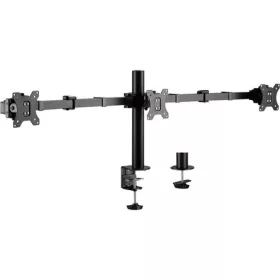   Delock Logilink Triple Monitor mount, 17"-27", steel, 360° VESA plate, arm length: 640mm