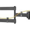 Delock Logilink TV Wall mount, 37"-80", tilt +3°-15°,swievel +-90°, 620mm