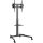 Delock Logilink Display cart, 32"-55", height adjustable, black