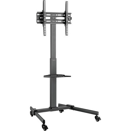 Delock Logilink Display cart, 32"-55", height adjustable, black