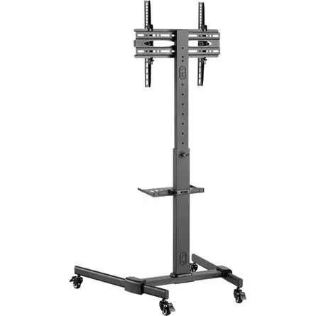 Delock Logilink Display cart, 32"-55", height adjustable, black