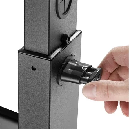 Delock Logilink Display cart, 32"-55", height adjustable, black