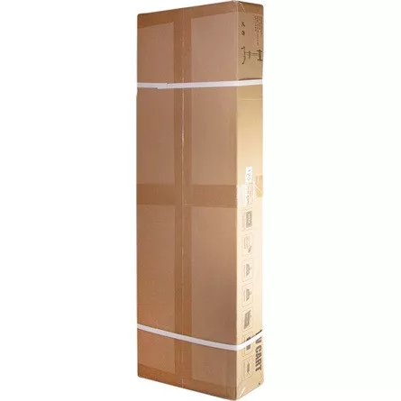 Delock Logilink Display cart, 32"-55", height adjustable, black