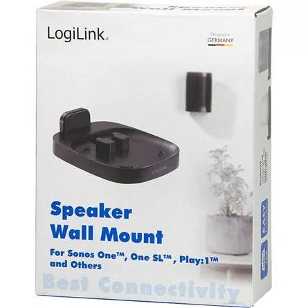 Delock Logilink Speaker Wall Mount, compact, for Sonos One,
