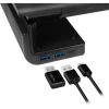 Delock Logilink Tabletop monitor riser, 520 mm long, foldable, 3port Hub