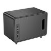 HOCO BS65 bluetooth hordozható hangszóró (v5.4, 30W, TF/microSD kártyaolvasó, FM rádió, AUX) FEKETE