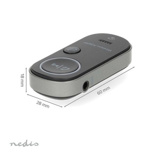 Nedis BTTC2500BK, bluetooth adó / vevő, akkumulátoros