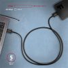 Axagon USB-A 3.2 Gen1 -> USB-B 3.0 micro M/M adatkábel 1m fekete