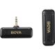 Boya BY-WM3T2-M1 mikrofon fekete
