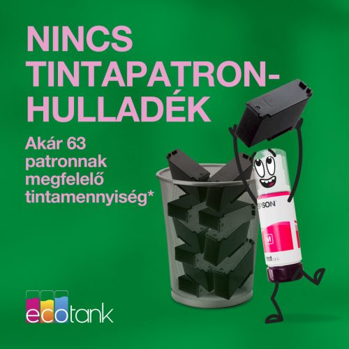 Epson EcoTank L4360 színes tintasugaras A4 MFP, WIFI, duplex, fekete