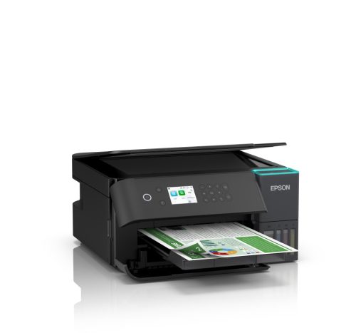 Epson EcoTank L6360 színes tintasugaras A4 MFP, duplex, LAN, WIFI, fekete