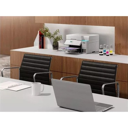 Epson EcoTank L6376 színes tintasugaras A4 MFP, ADF, duplex, LAN, WIFI, fehér