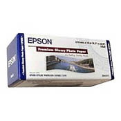 Epson Premium Glossy Photo Paper Roll, 210 mm x 10 m, 255g/m?