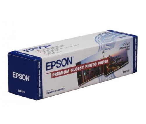 Epson Premium Glossy Photo Paper Roll, 329 mm x 10 m, 255g/m?
