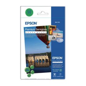 Epson Premium Semigloss  fotópapír 10 x 15cm 