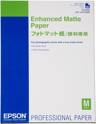 Epson Enhanced Matte Paper, DIN A2, 192g/m?, 50 Sheets