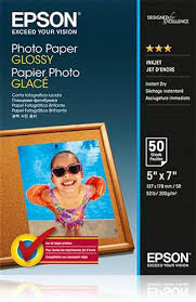 Epson Photo Paper Glossy 13x18cm 50 sheet