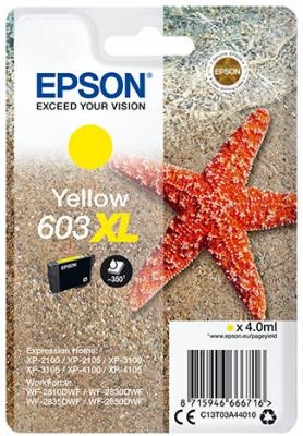 Epson sárga 603XL tintapatron