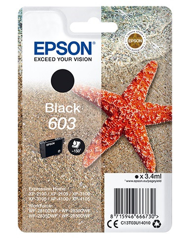 Epson fekete 603 tintapatron