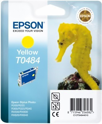 Epson sárga tintapatron, 1 darab, T0484