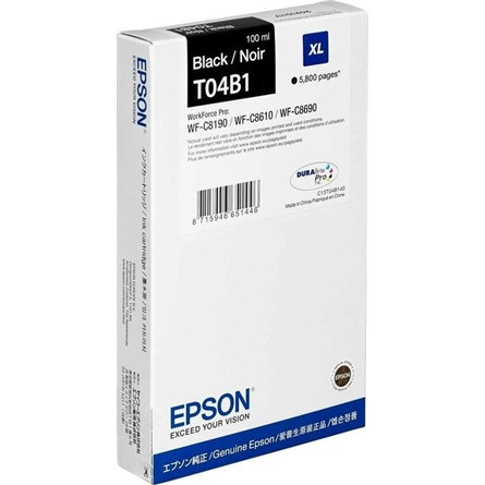 Epson WF-C81xx / WF-C86xx Ink Cartridge XL tintapatron fekete